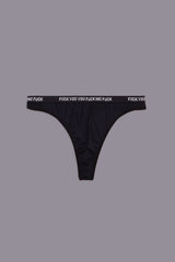 THONG - BLACK | R13 US