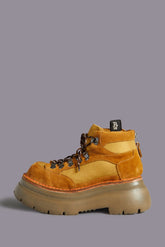 BULKY TRAILBLAZER HIKING BOOT - BROWN AND KHAKI | R13 ONLINE