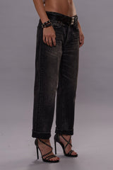 BOYFRIEND JEANS - ARVIN BLACK | R13 near me