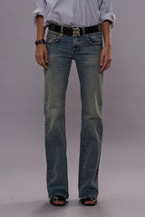 BOY FLARE JEANS - MERTON BLUE STRETCH -R13 | R13 sale