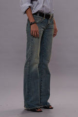 BOY FLARE JEANS - MERTON BLUE STRETCH -R13 | R13 sale