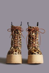 DOUBLE STACK BOOT - LEOPARD | R13 near me