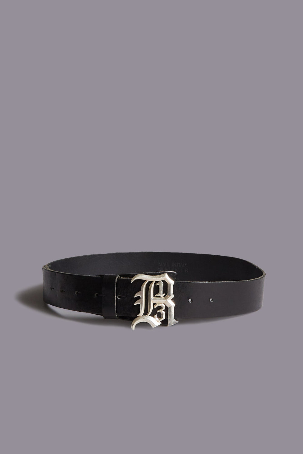 LOGO BUCKLE BELT - BLACK | R13 outlet