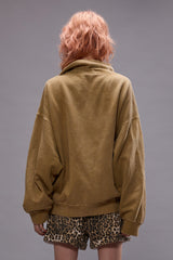 PAPERBAG ZIP-UP - KHAKI | R13 US