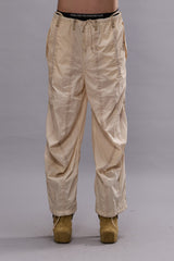 BALLOON PANTS WITH DOUBLE SEAM - CREAM | R13 near me
