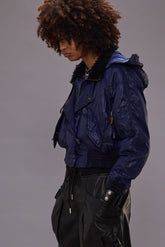 RAGLAN FLIGHT JACKET - NAVY | R13 near me