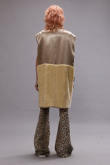 LINER VEST - BEIGE/CREAM | R13 US