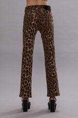 KICK FIT - STONE WASHED LEOPARD | R13 US