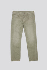 BOY STRAIGHT JEAN - ARMY GREEN STRETCH | R13 outlet
