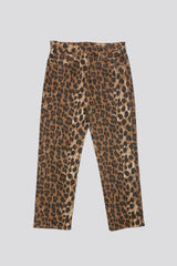 TAILORED DROP - STONE WASHED LEOPARD | R13 sale