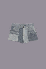 D'ARCY UTILITY SHORT - MULTI STRIPE RAILROAD | R13 for sale