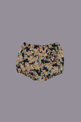 REVERSIBLE BLOOMER SHORT - LAYERED BLACK FLORAL | R13 outlet