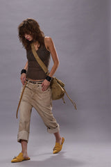 TAILORED DROP - HARLYN KHAKI | R13 outlet