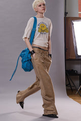 HAVE A NICE DAY RELAXED T - ECRU | R13 sale