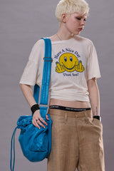 HAVE A NICE DAY RELAXED T - ECRU | R13 sale