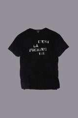 C'EST LA FUCKING VIE BOY T - BLACK | R13 sale