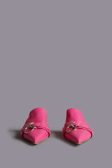 POINTED TOE SLIDE W/RING - BRIGHT PINK | R13 near me
