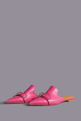 POINTED TOE SLIDE W/RING - BRIGHT PINK | R13 near me