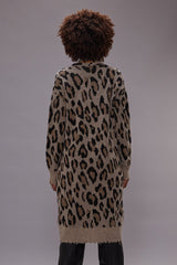 LEOPARD PRINT CASHMERE CARDIGAN | R13 near me