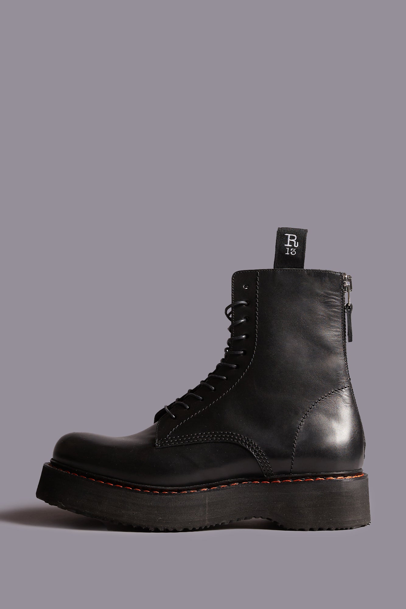 SINGLE STACK BOOT - BLACK | R13 for sale