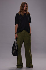 Wide Leg Utility Pant - Olive | R13 US