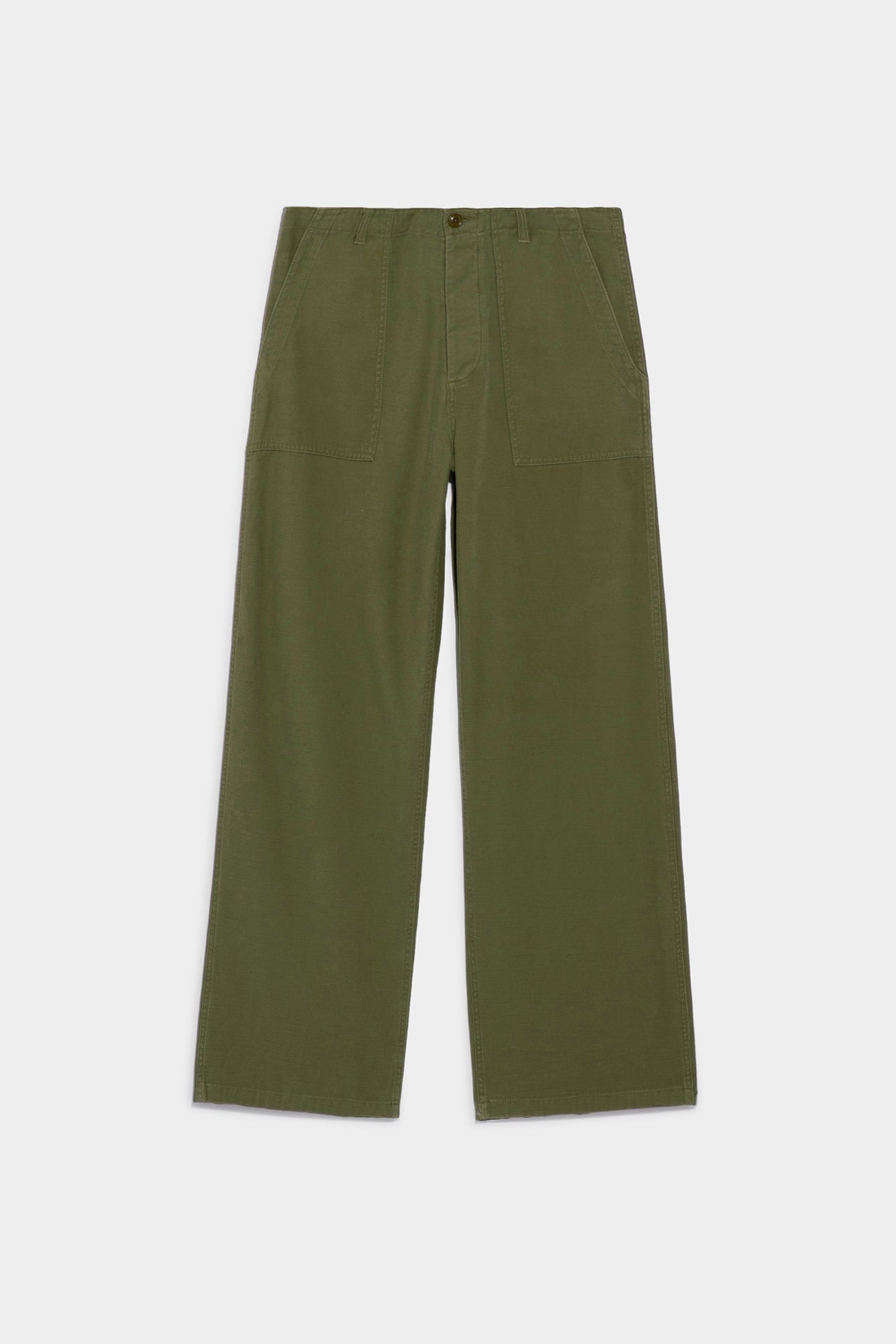 Wide Leg Utility Pant - Olive | R13 US