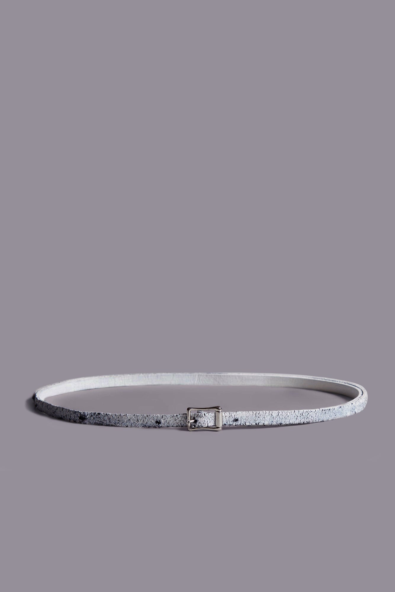 SKINNY PAINTED BELT - PAINTED WHITE | R13 US