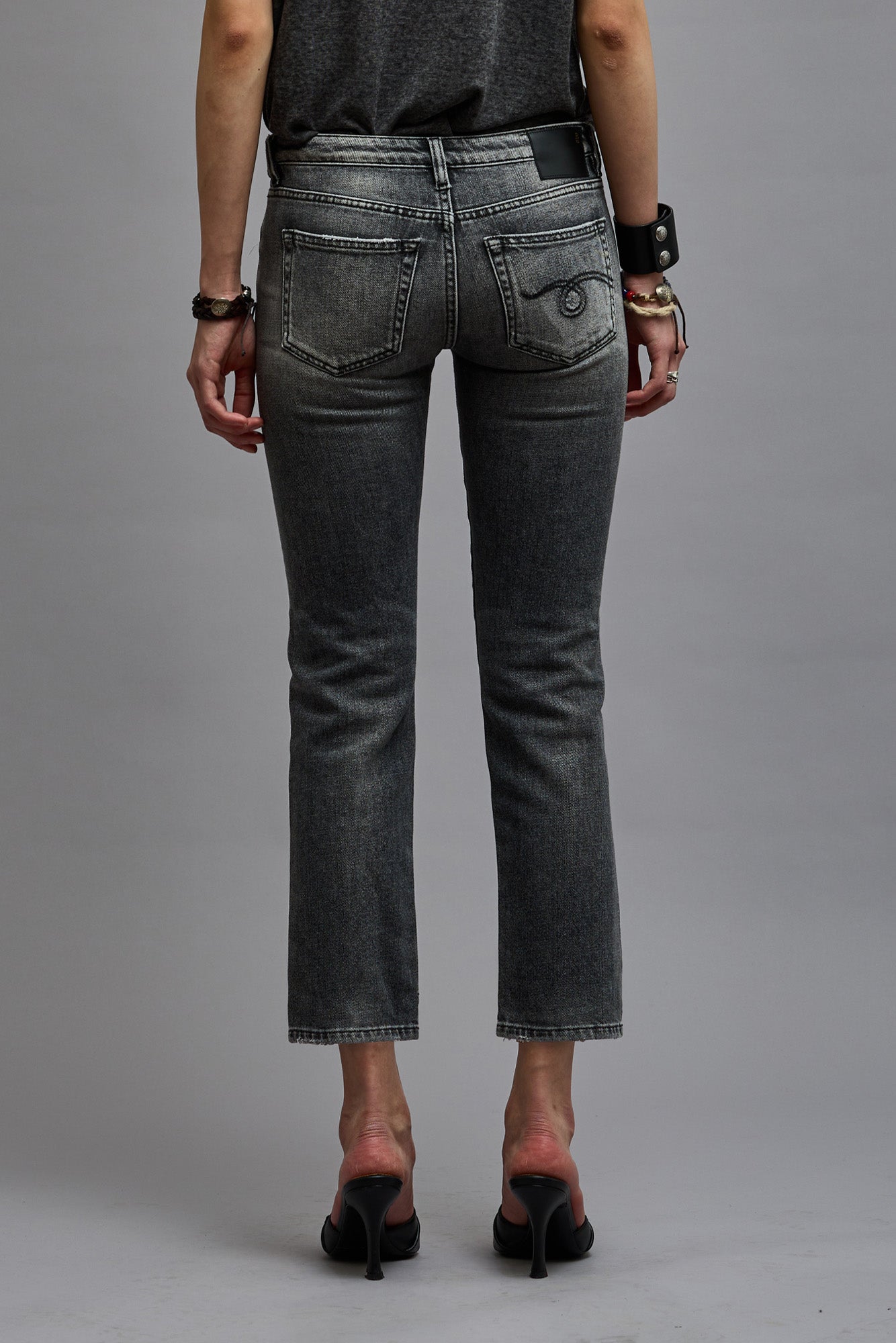BOY STRAIGHT - VINTAGE GREY | R13 discount