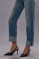 SID HARNESS HEEL - BLACK | R13 discount