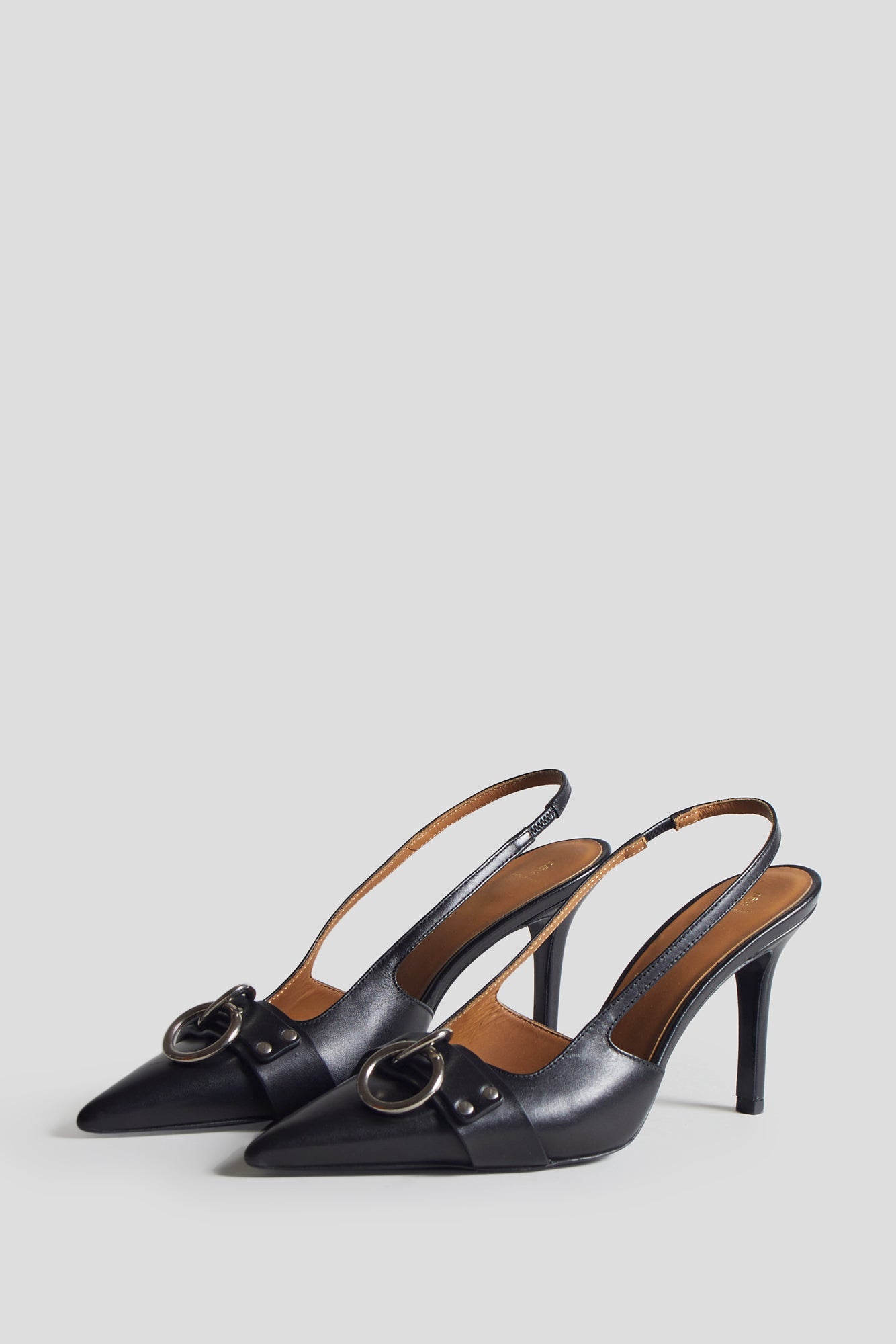 SID HARNESS HEEL - BLACK | R13 discount