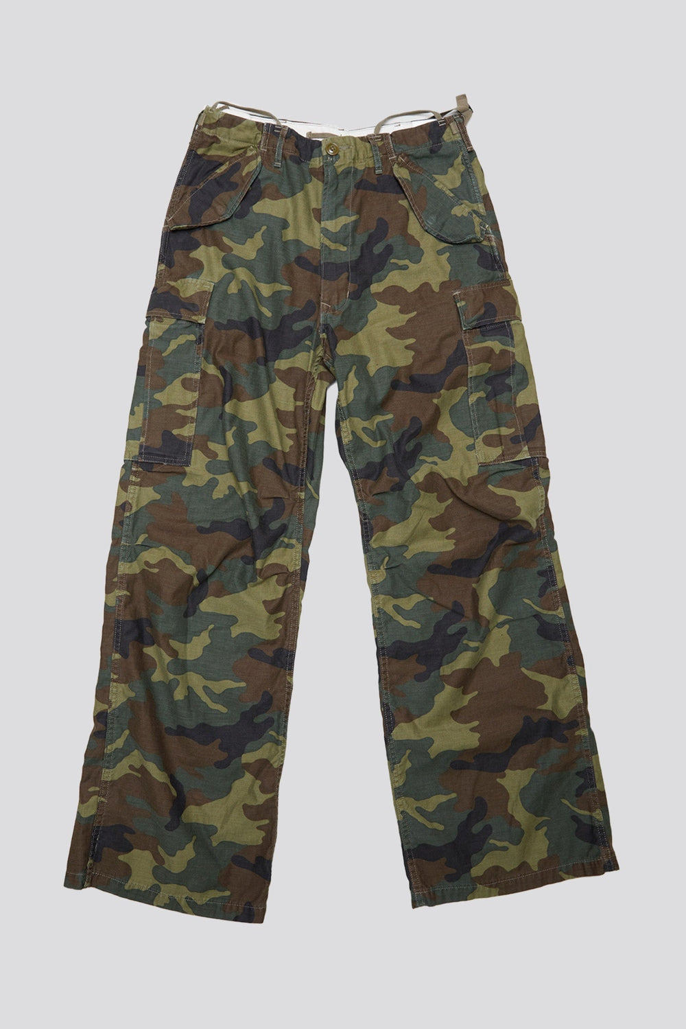 WIDE LEG CARGO - CAMO | R13 ONLINE