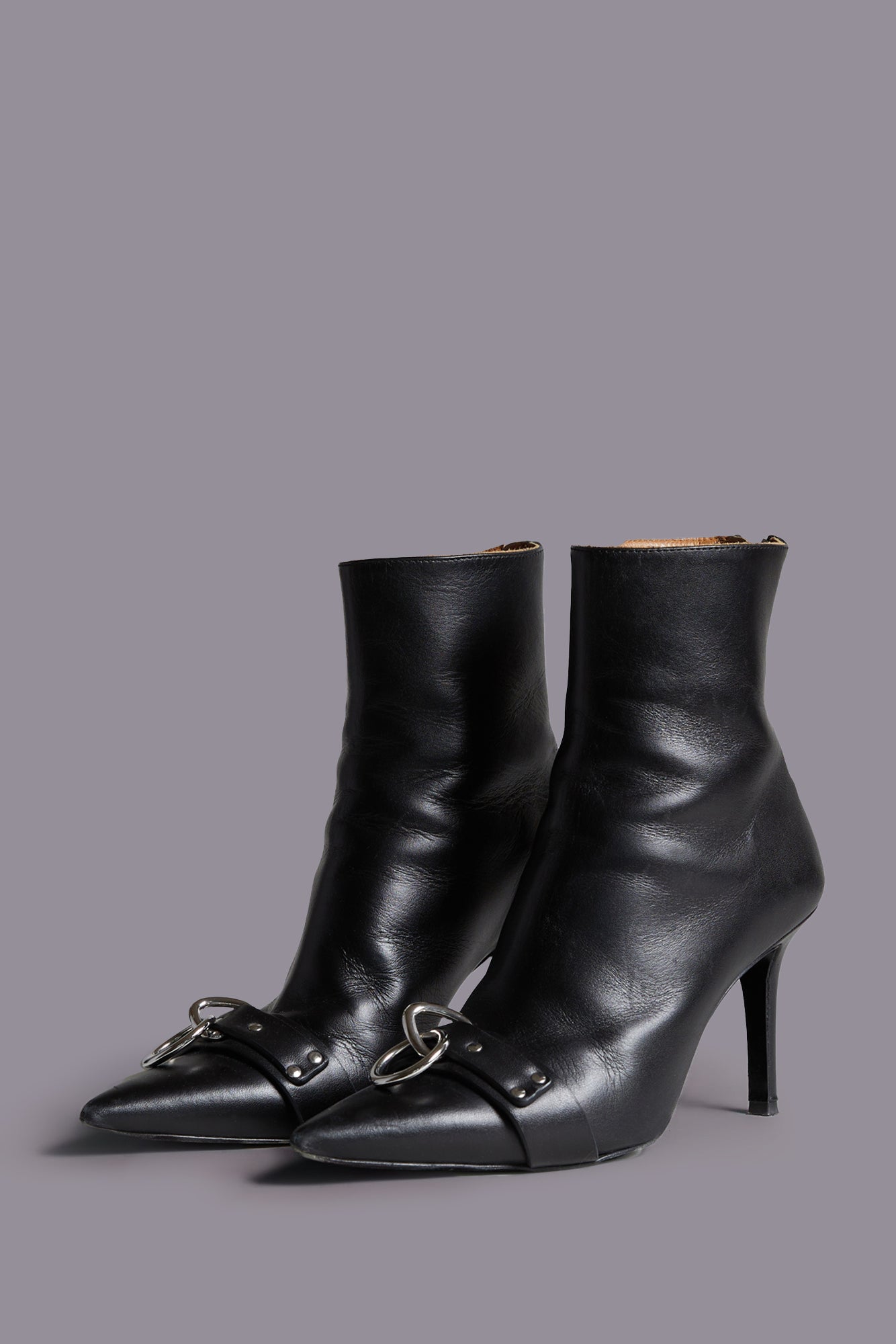 SID HEELED HARNESS BOOT - BLACK | R13 discount