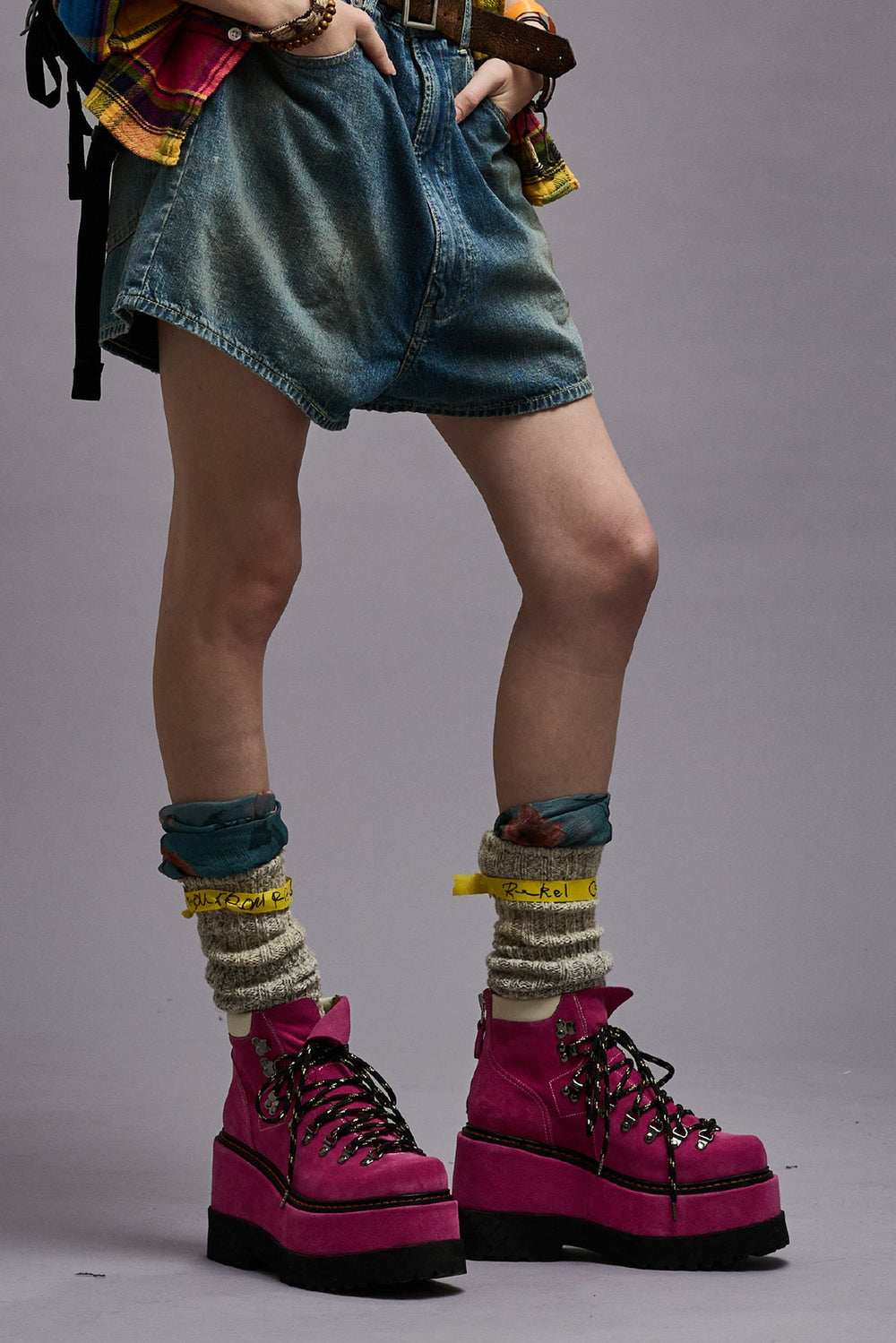 TRAILBLAZER HIKING BOOT - PINK SUEDE | R13 US
