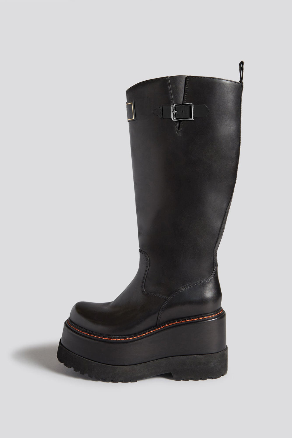 PATCH ENGINEER BOOT - BLACK | R13 outlet