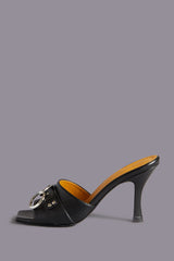SID HEELED HARNESS SLIDE - BLACK | R13 near me