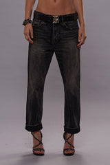 BOYFRIEND JEANS - ARVIN BLACK | R13 near me