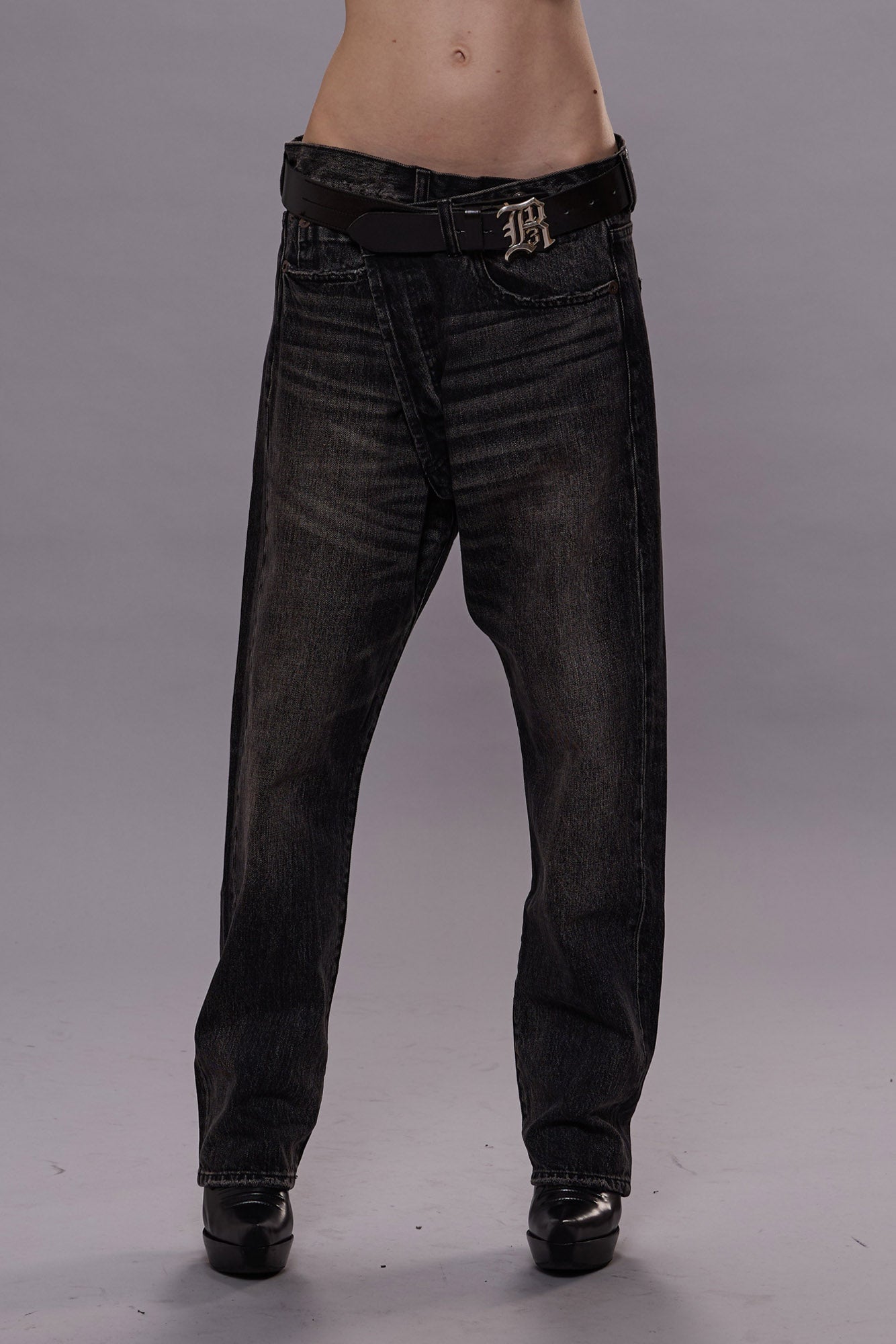 CROSSOVER JEAN - ARVIN BLACK | R13 sale
