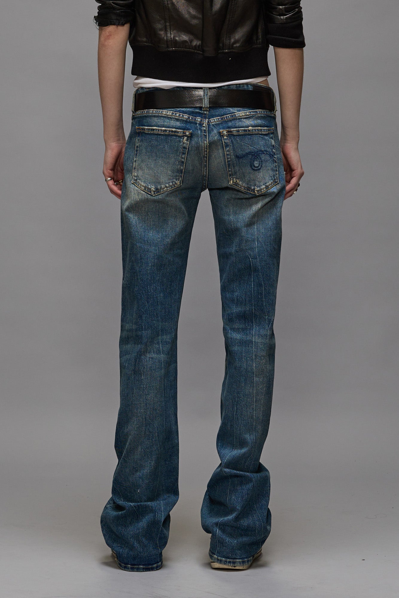 BOY FLARE JEANS - KELLY STRETCH | R13 for sale