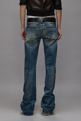BOY FLARE JEANS - KELLY STRETCH | R13 for sale
