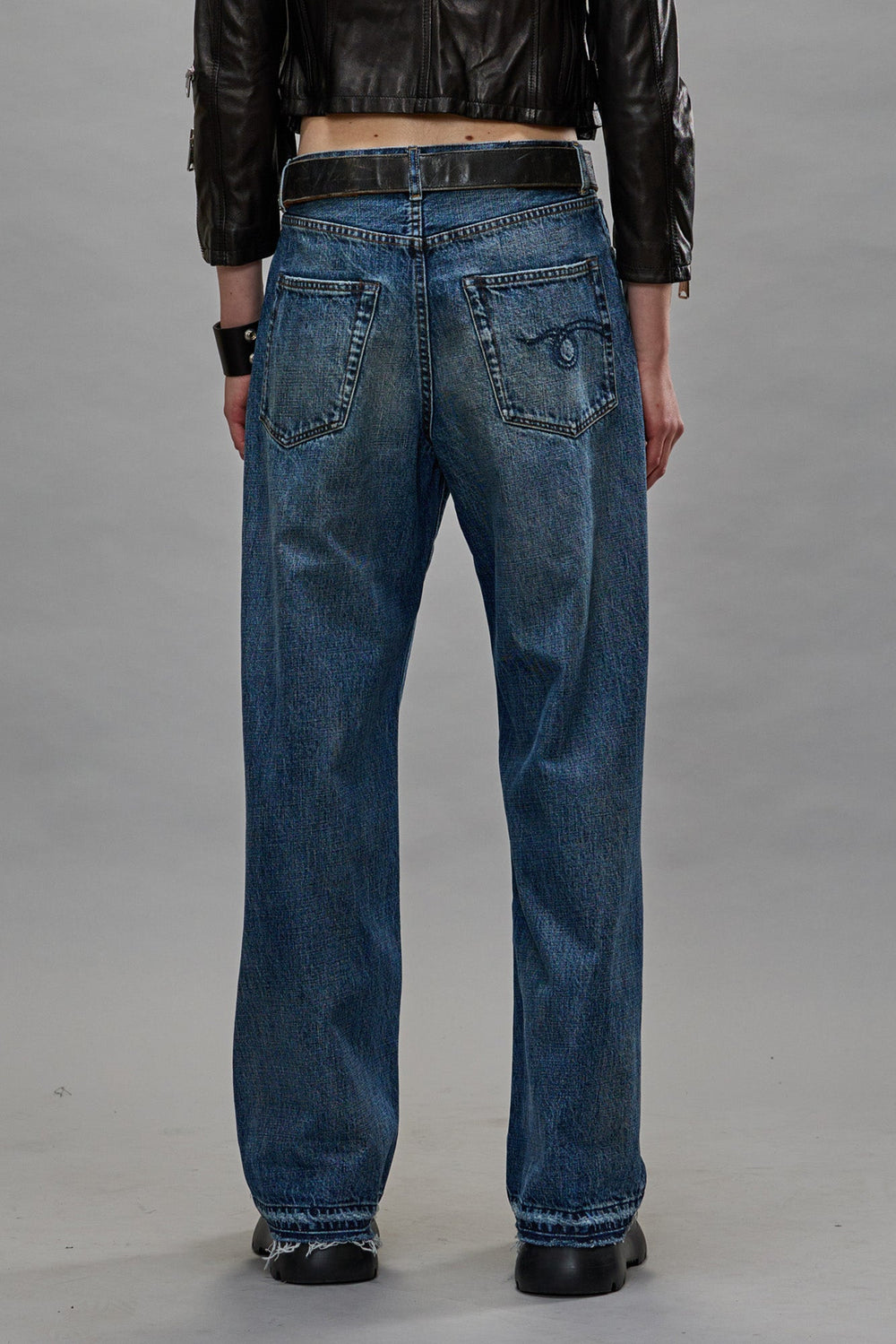 D'ARCY LOOSE JEANS - BARTER INDIGO | R13 near me
