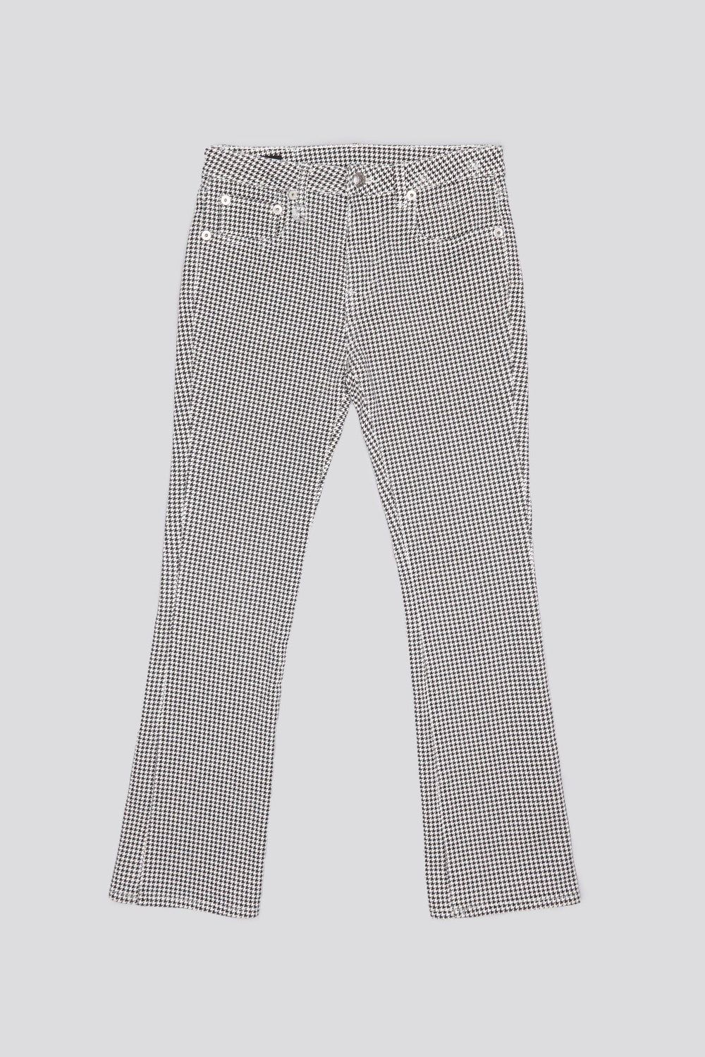 KICK FIT - PRINTED HOUNDSTOOTH JEANS | R13 sale