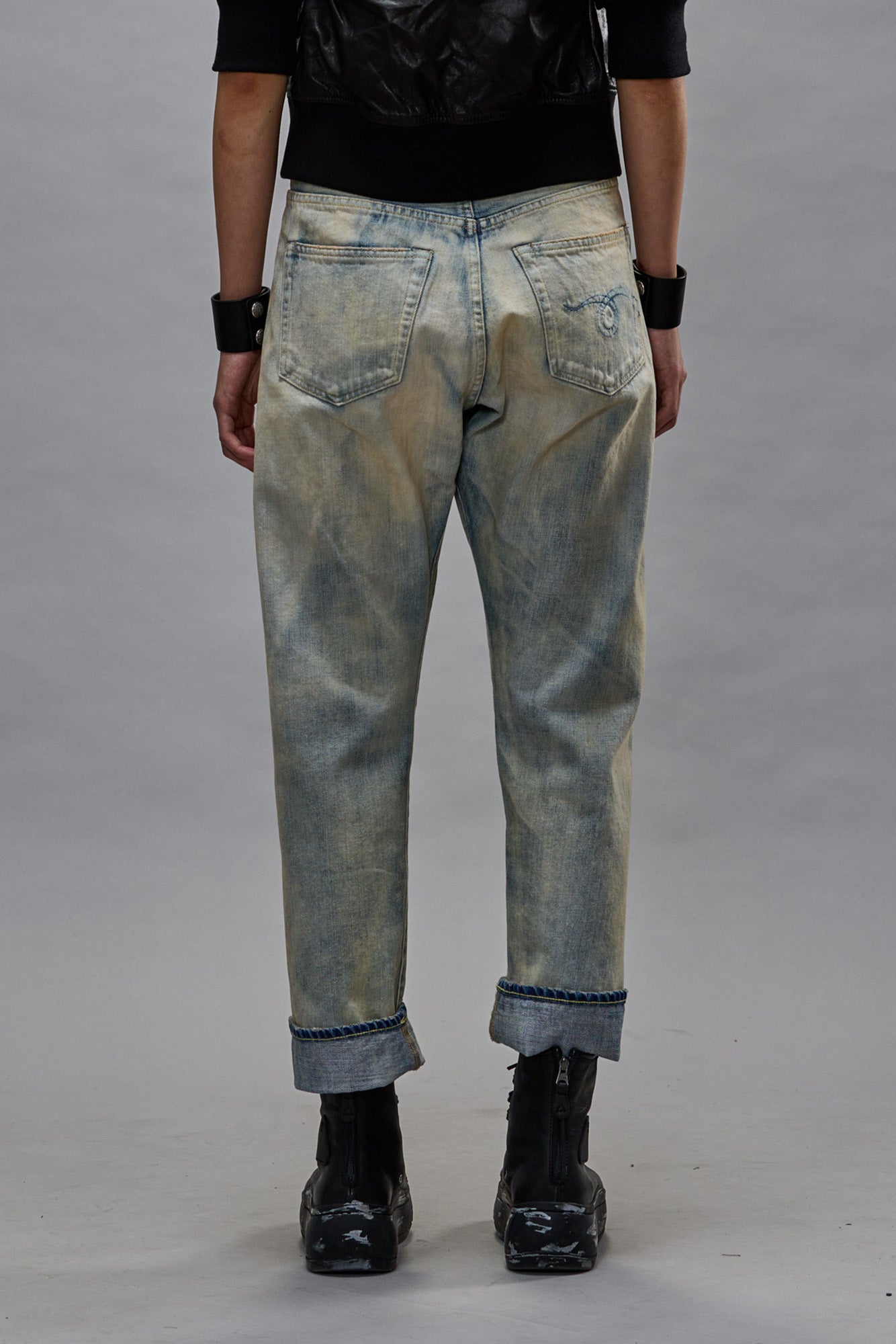 CROSSOVER JEANS - VINTAGE ASH BLUE | R13 outlet