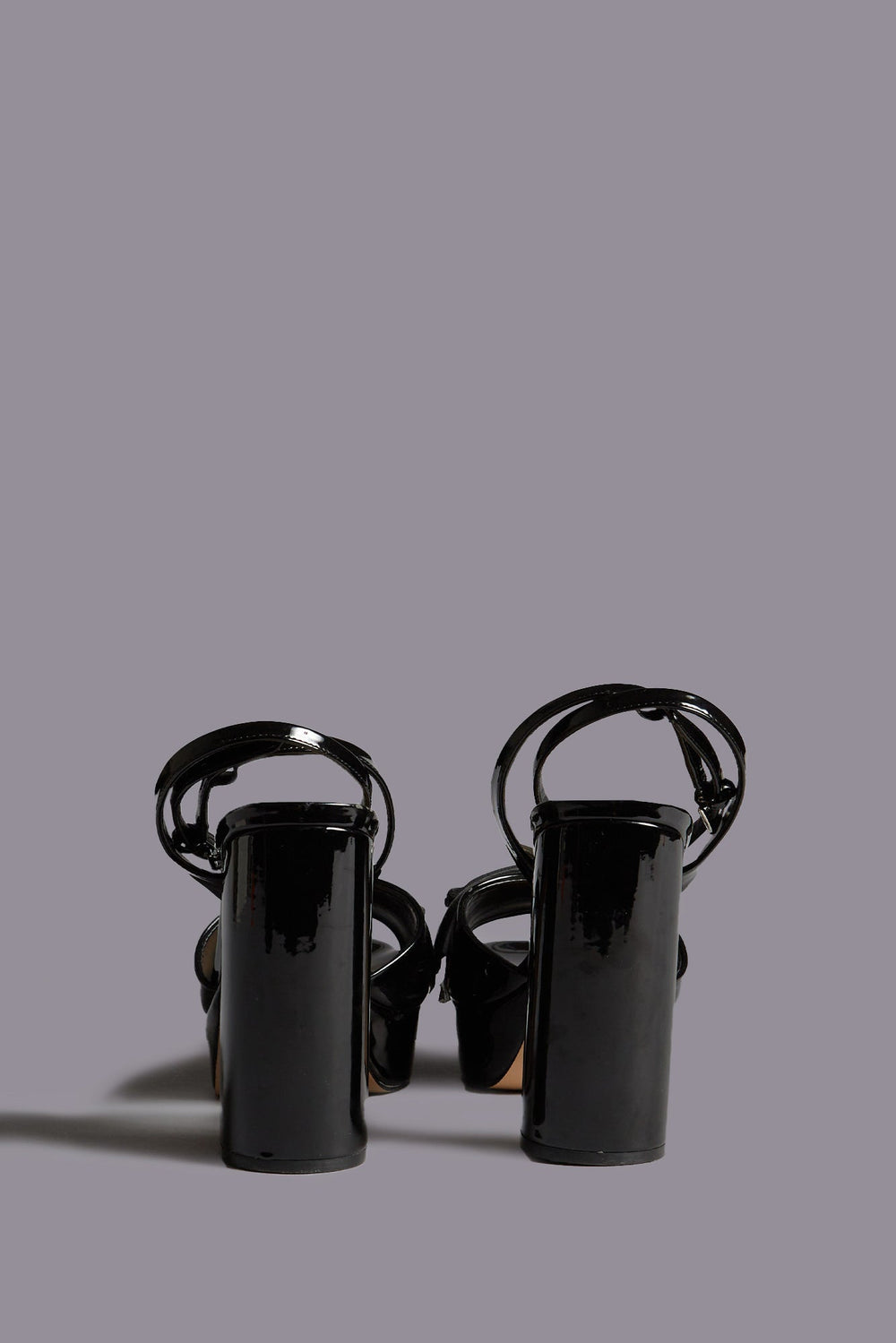 CHUNKY HEELS WITH RING - BLACK | R13 ONLINE
