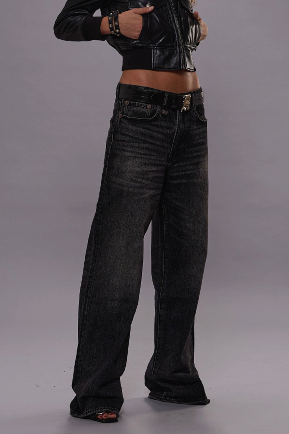 D'ARCY LOOSE JEAN - ARVIN BLACK | R13 sale