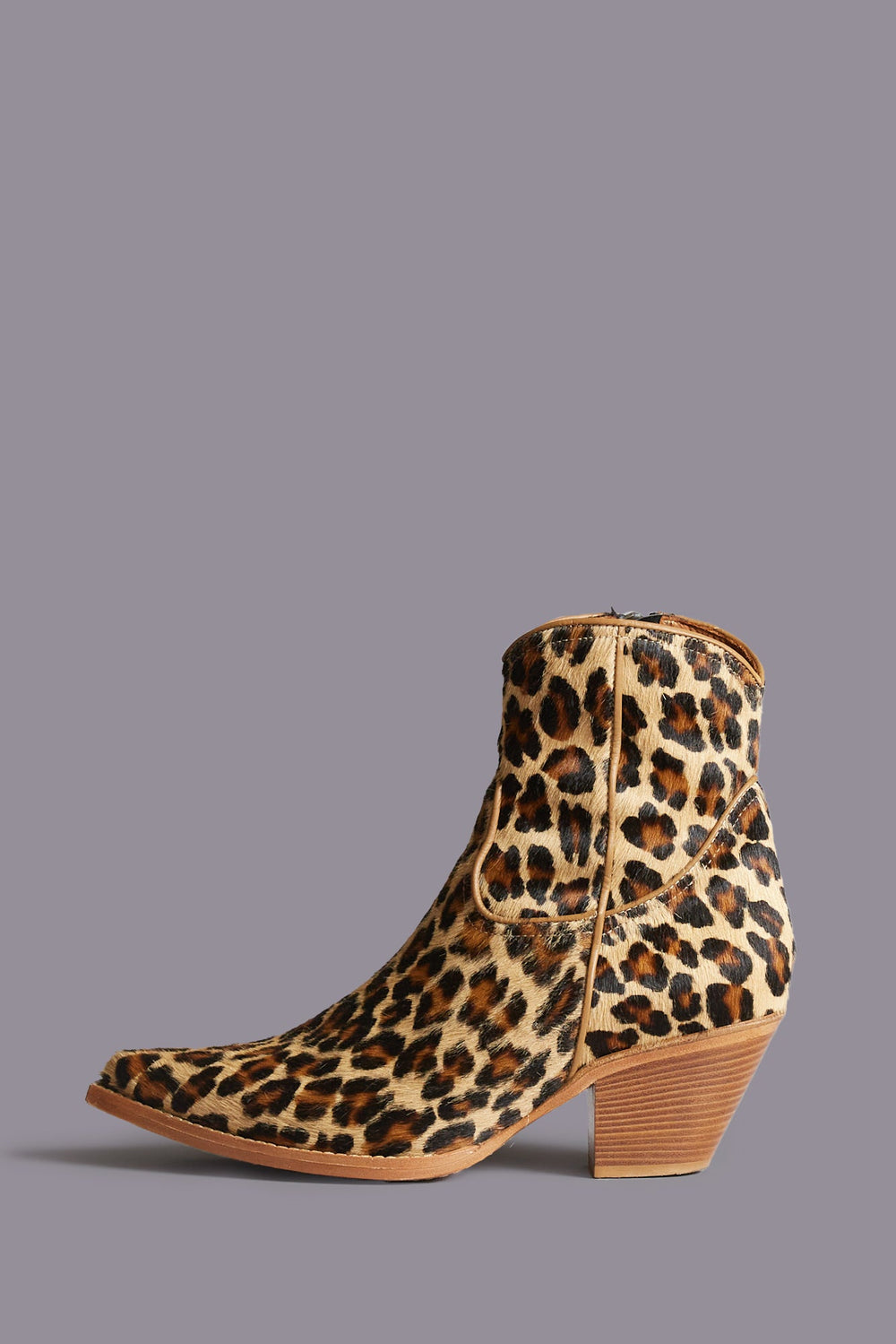 SKINNY ANKLE COWBOY BOOT - LEOPARD | R13 for sale
