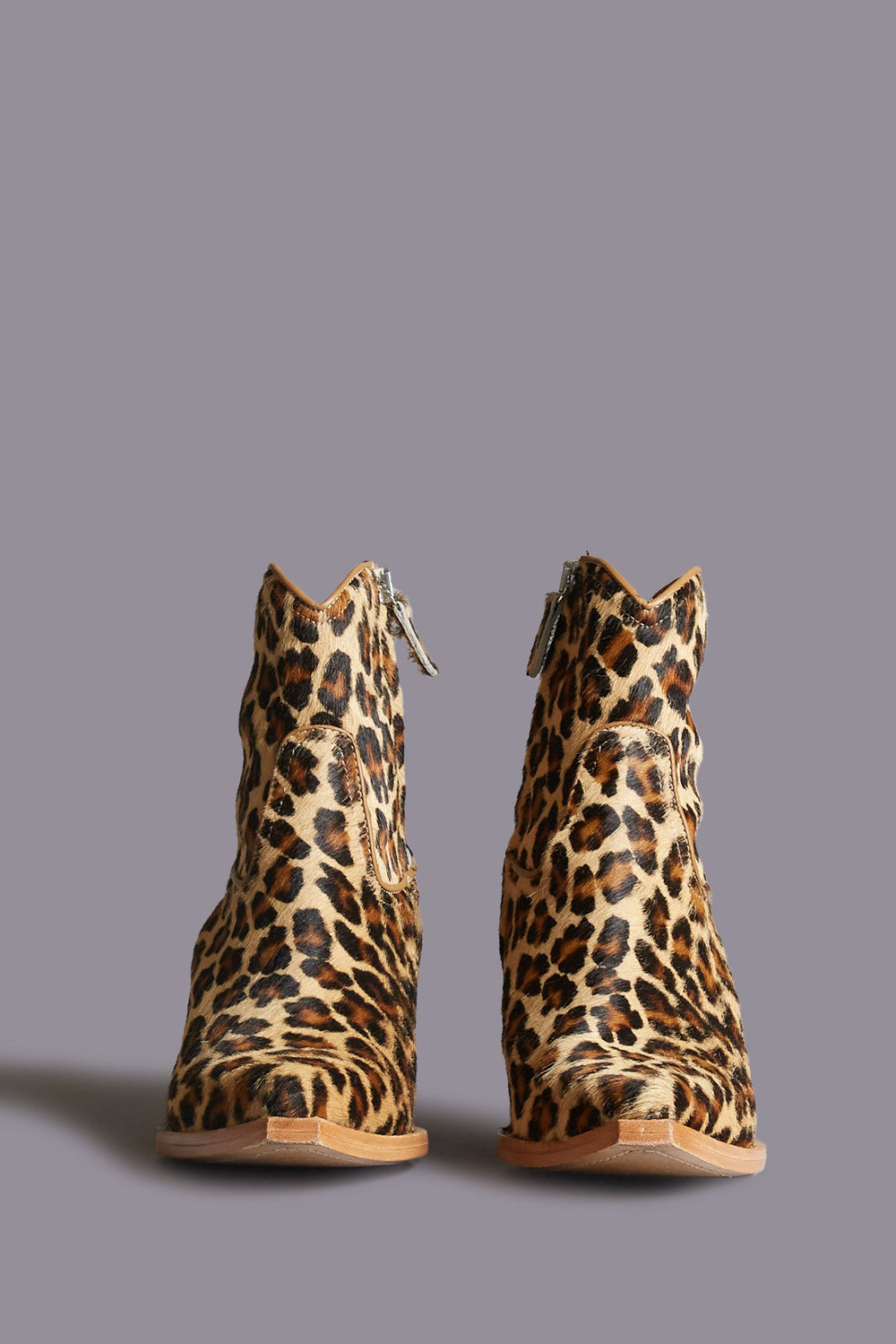 SKINNY ANKLE COWBOY BOOT - LEOPARD | R13 for sale