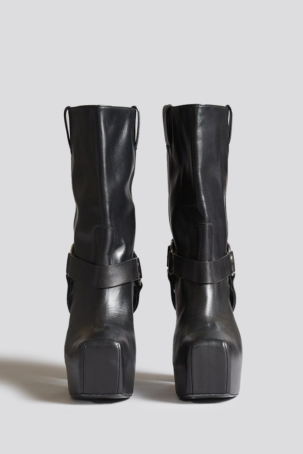 SID HEELED HARNESS BOOT - BLACK LEATHER | R13 discount