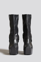 SID HEELED HARNESS BOOT - BLACK LEATHER | R13 discount