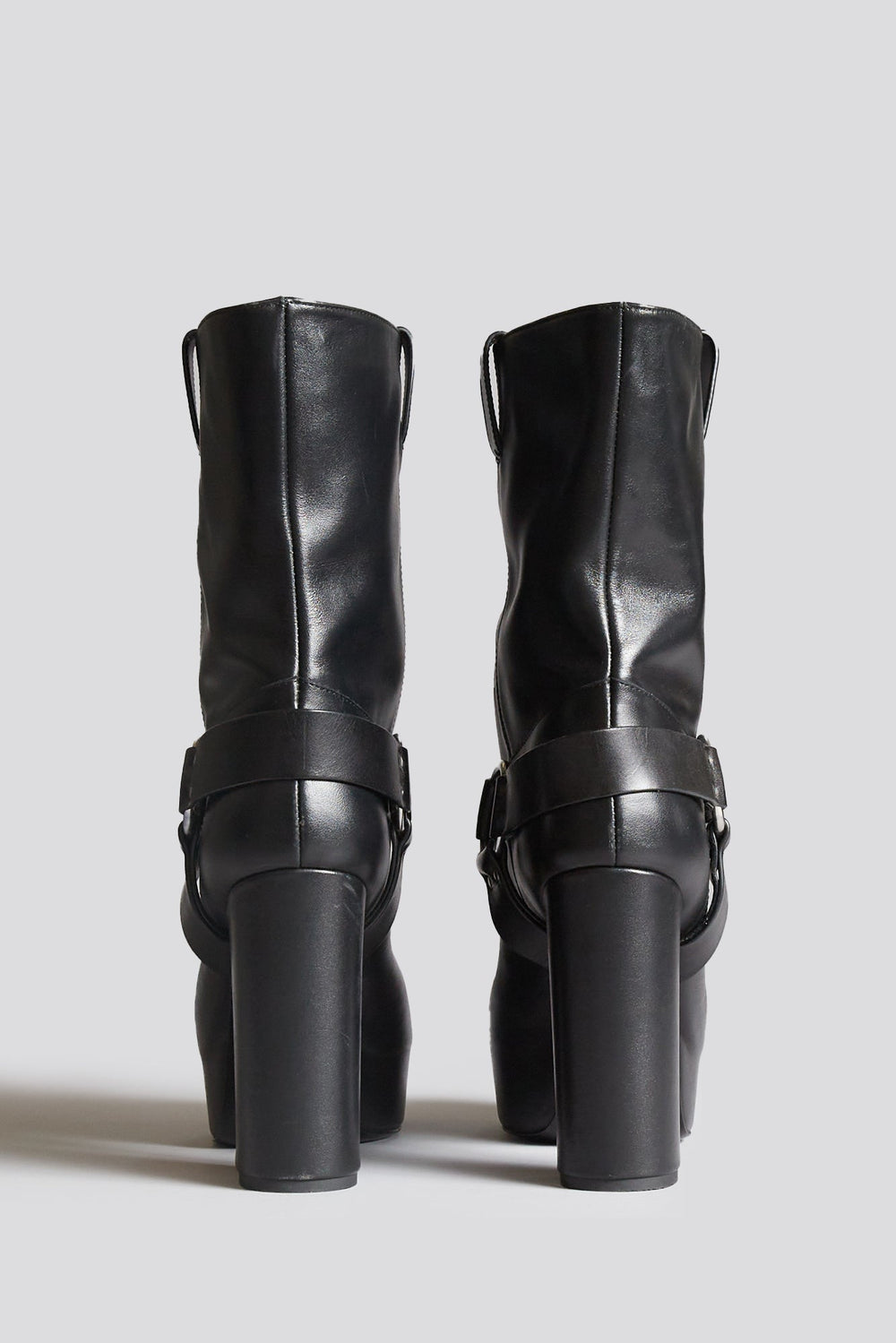 SID HEELED HARNESS BOOT - BLACK LEATHER | R13 discount