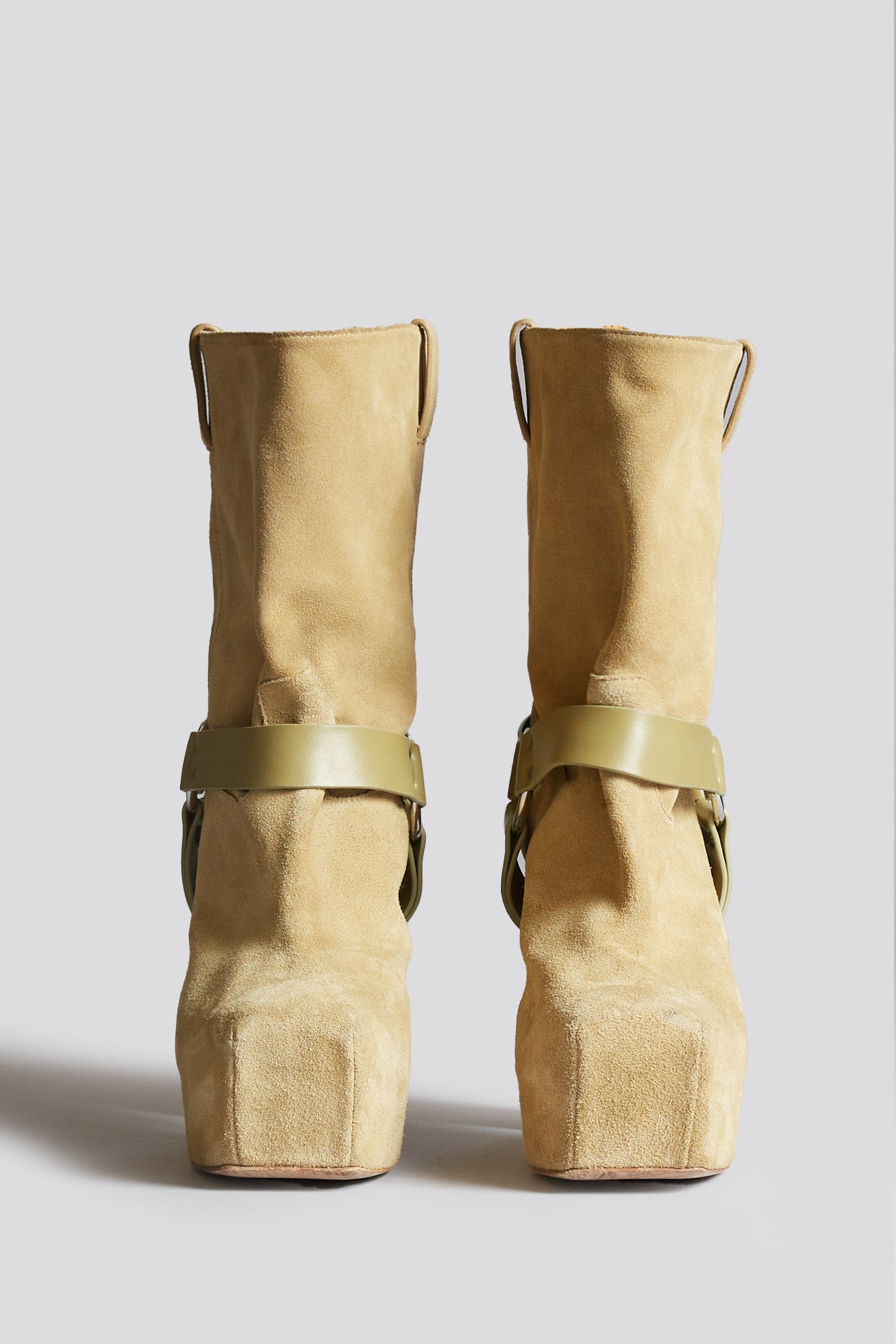 SID HEELED HARNESS BOOT - KHAKI | R13 outlet